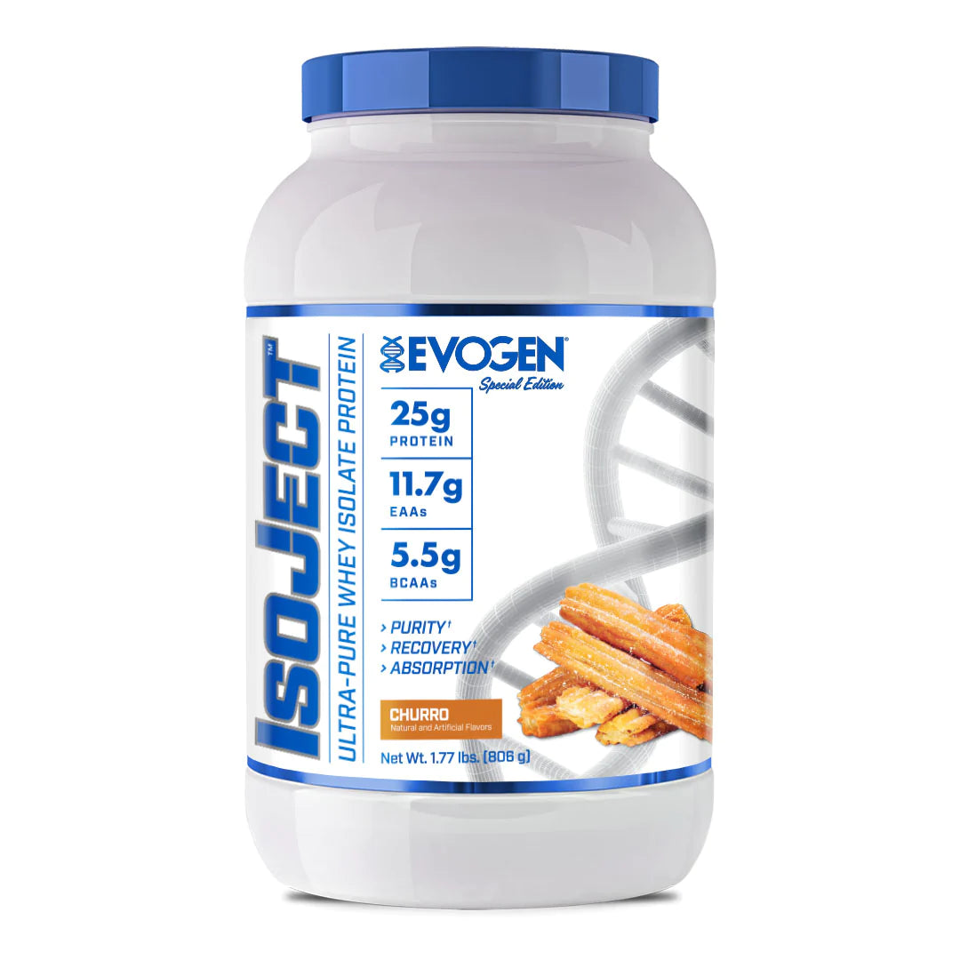 Evogen IsoJect Whey Protein Isolate 896g – Sports Nutrition UK