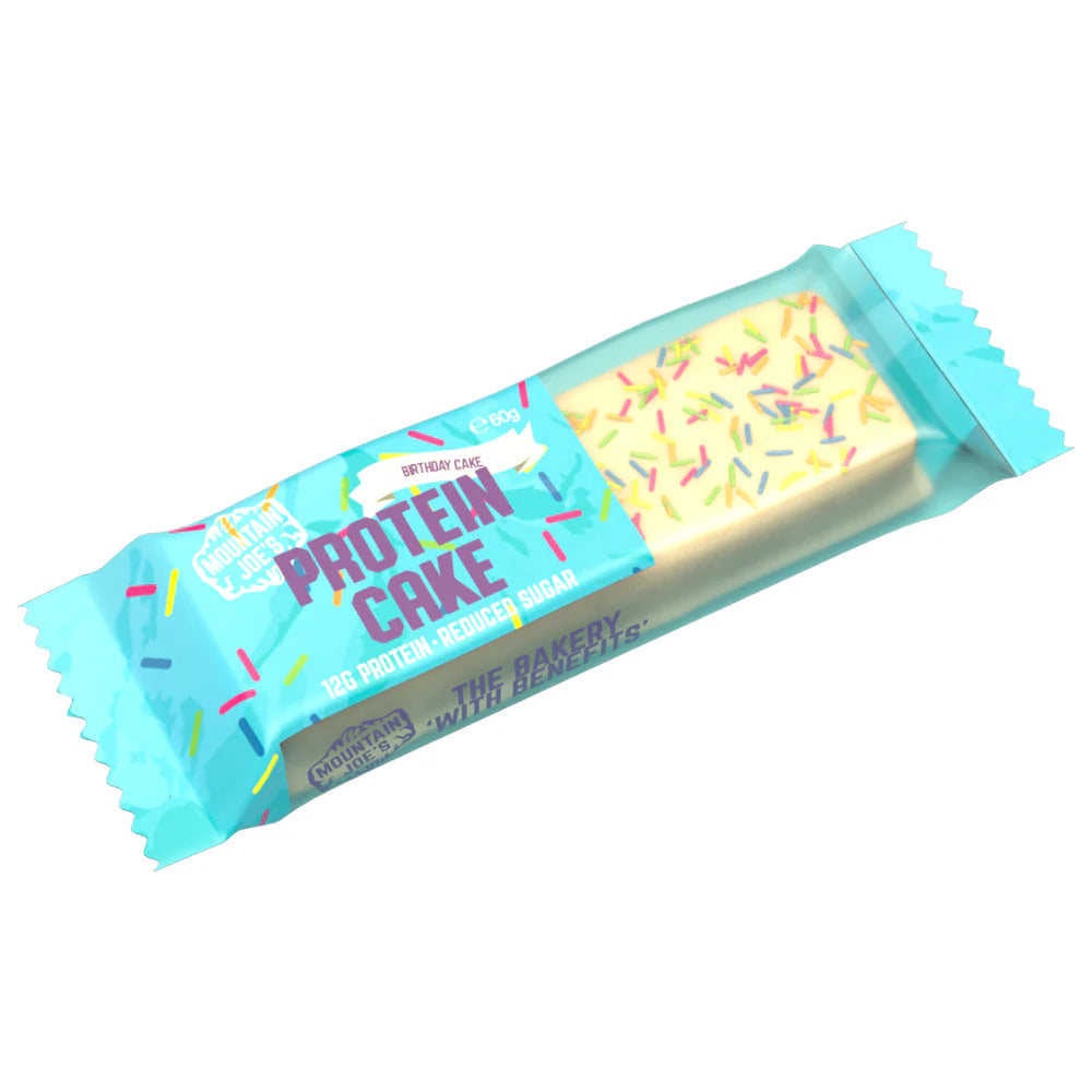 Mountain Joes Protein Birthday Cake Bar