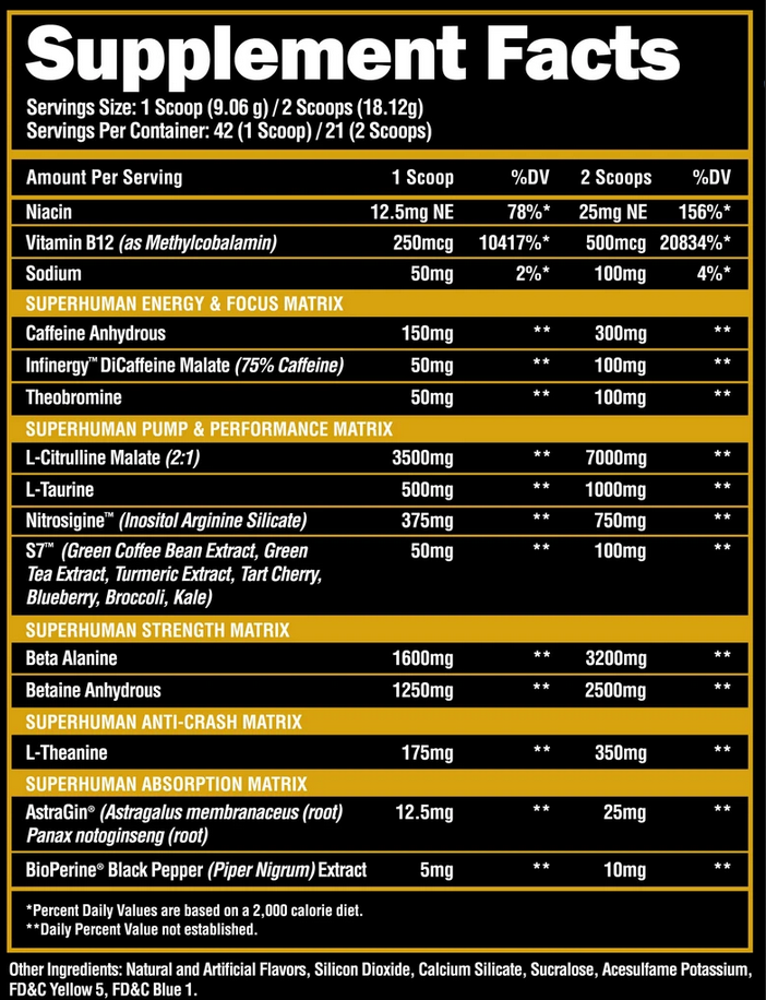 Alpha Lion Super Human 342g